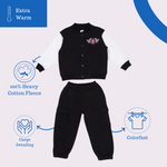 Speedster Black Fleece Varsity Set