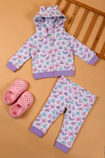 Bunny Ears Cotton Fleece Hoodie Butterfly Set!