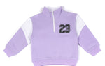All-star 23 Purple Fleece Sweatshirt