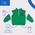 All-star 23 Green Fleece Sweatshirt