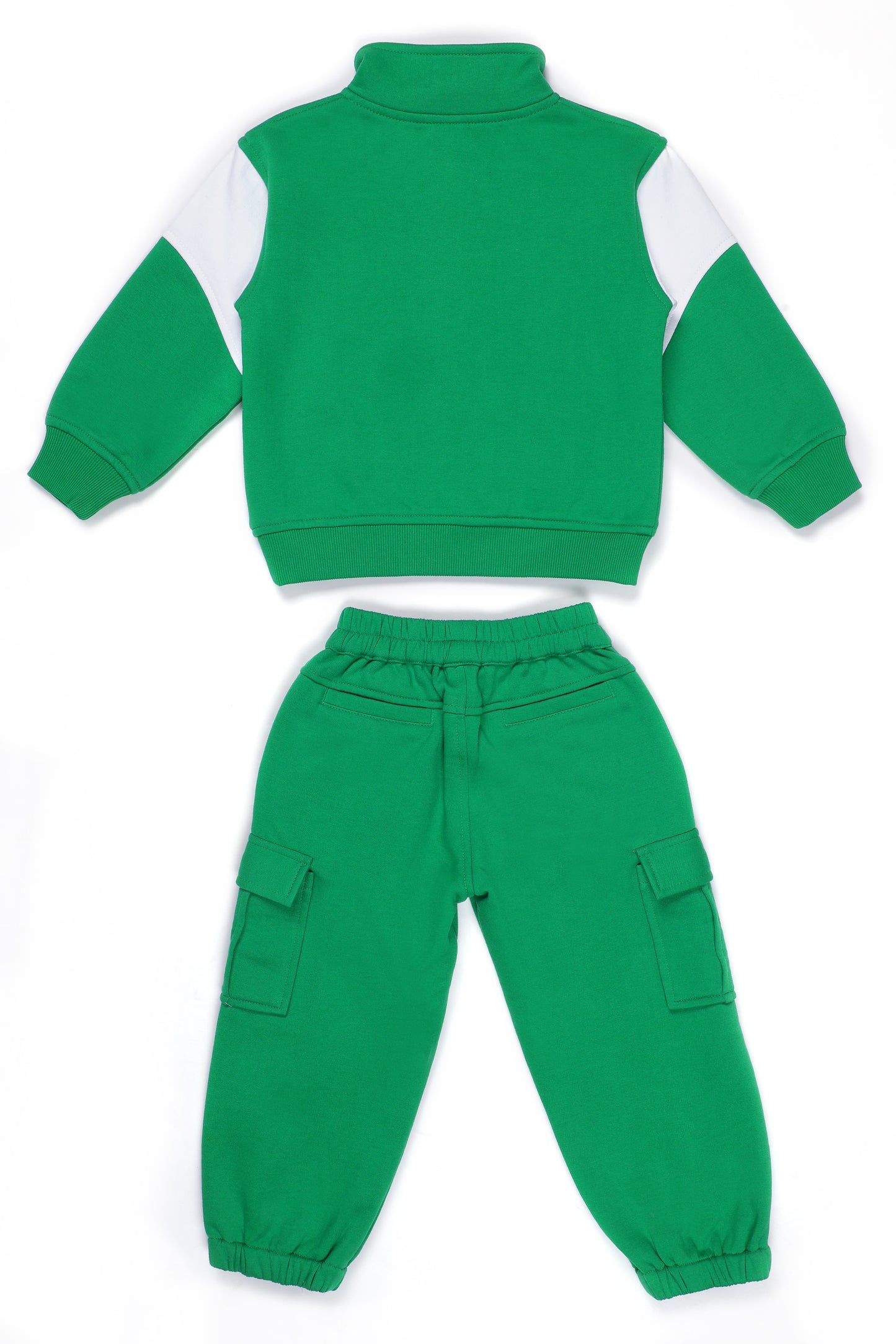 All-star 23 Green Fleece Track Suit