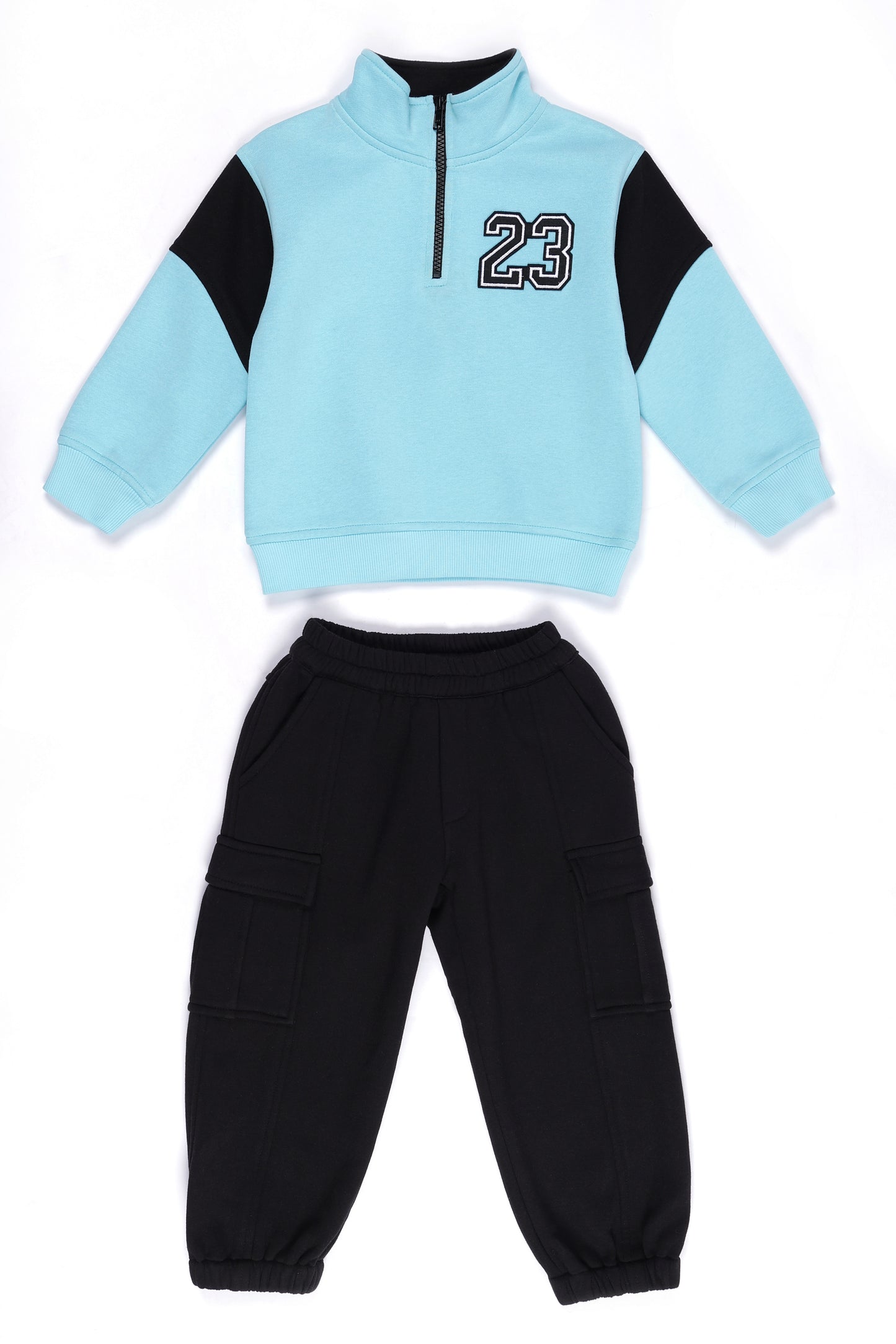 All-star 23 Blue Fleece Track Suit