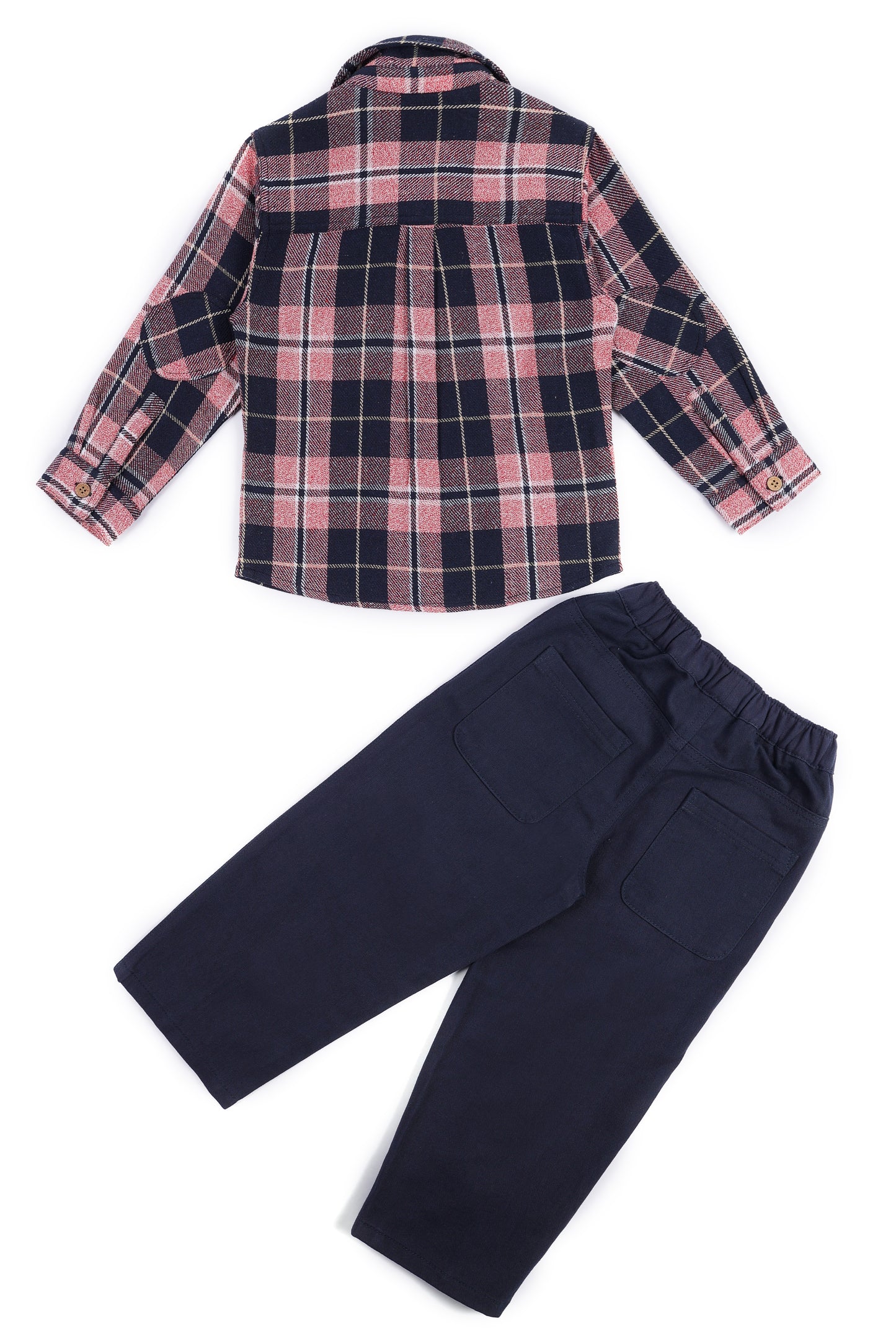 Pink Flannel Wanderer Set