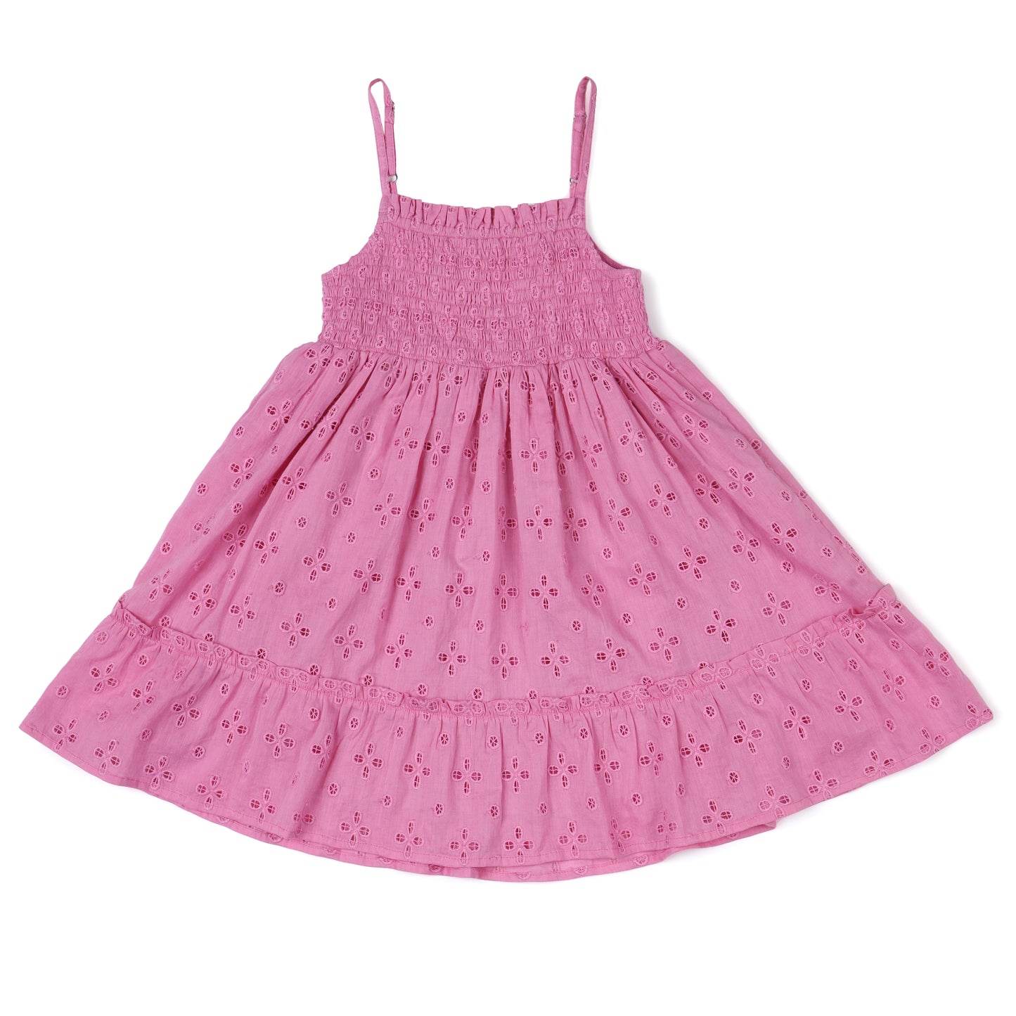 Schifili Pink Tiered Dress