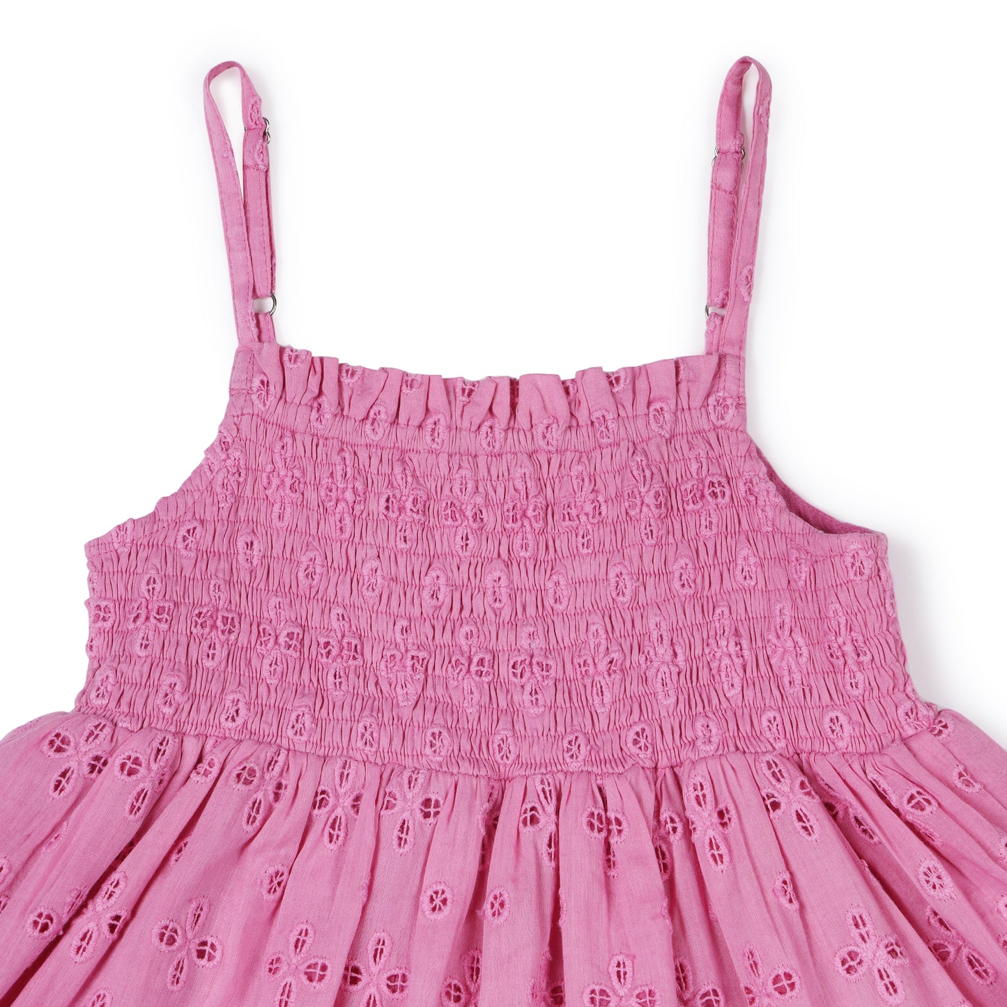 Schifili Pink Tiered Dress