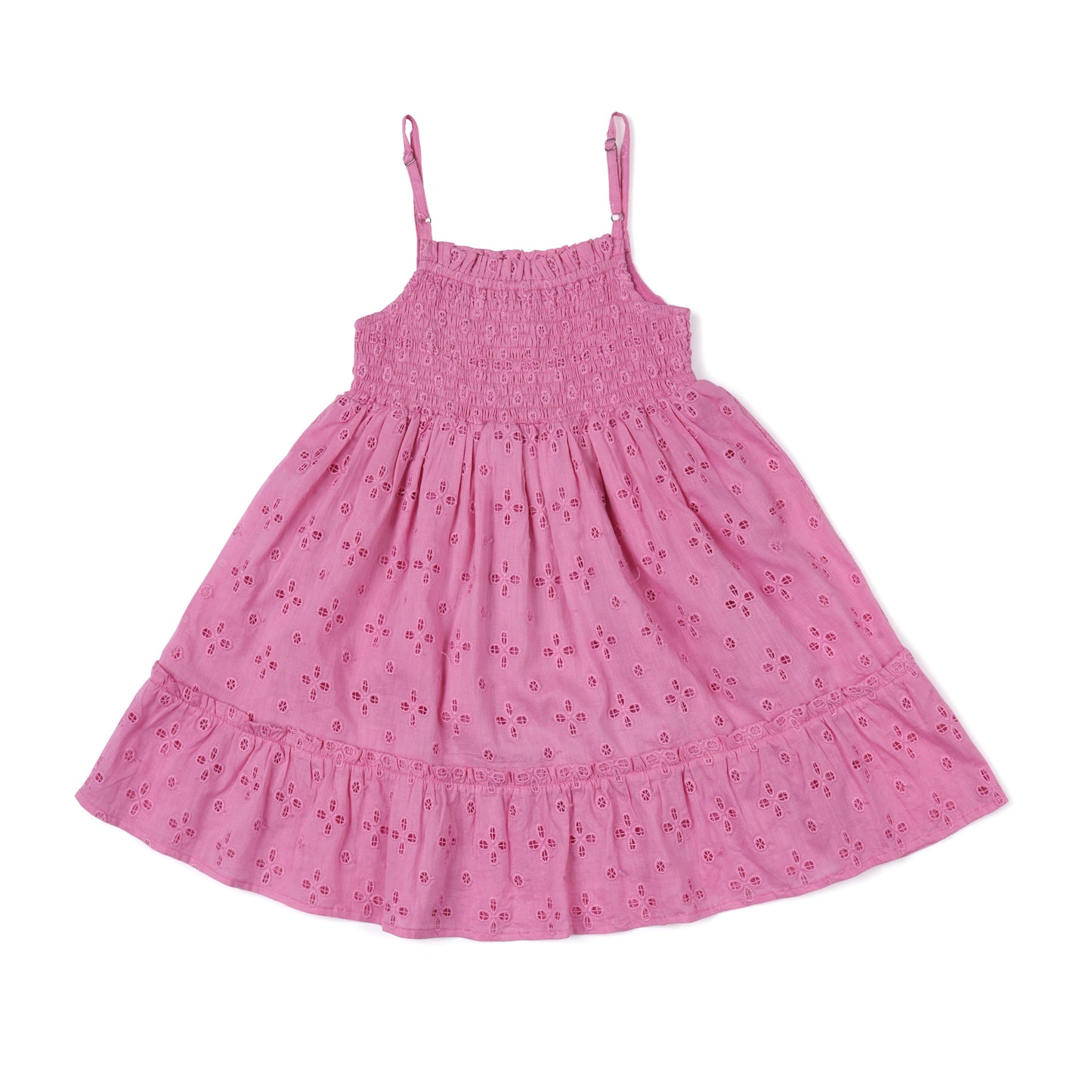 Schifili Pink Tiered Dress