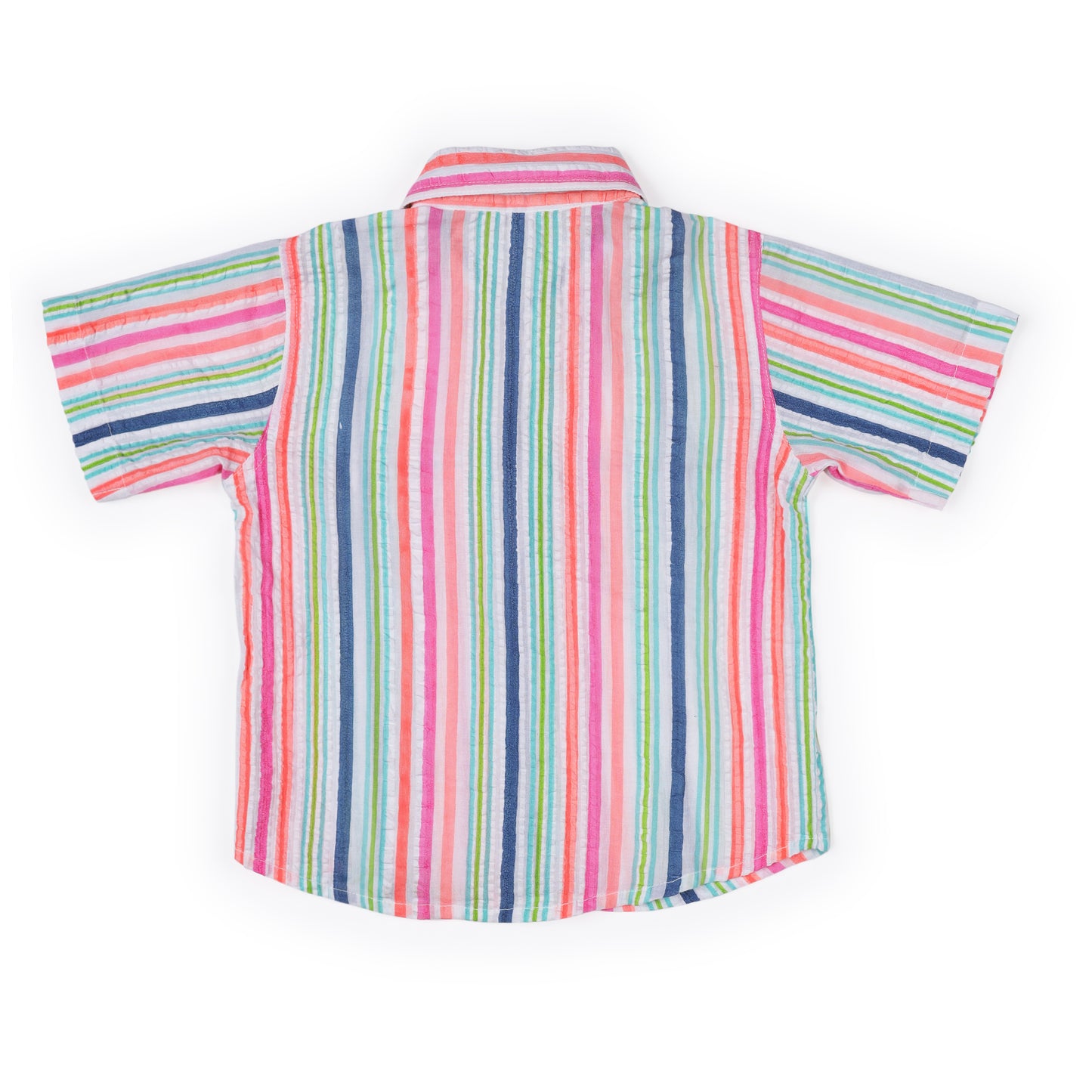 Seersucker Boys Multi-Stripe Co-ord Set